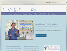 Tablet Screenshot of amyutsman.com